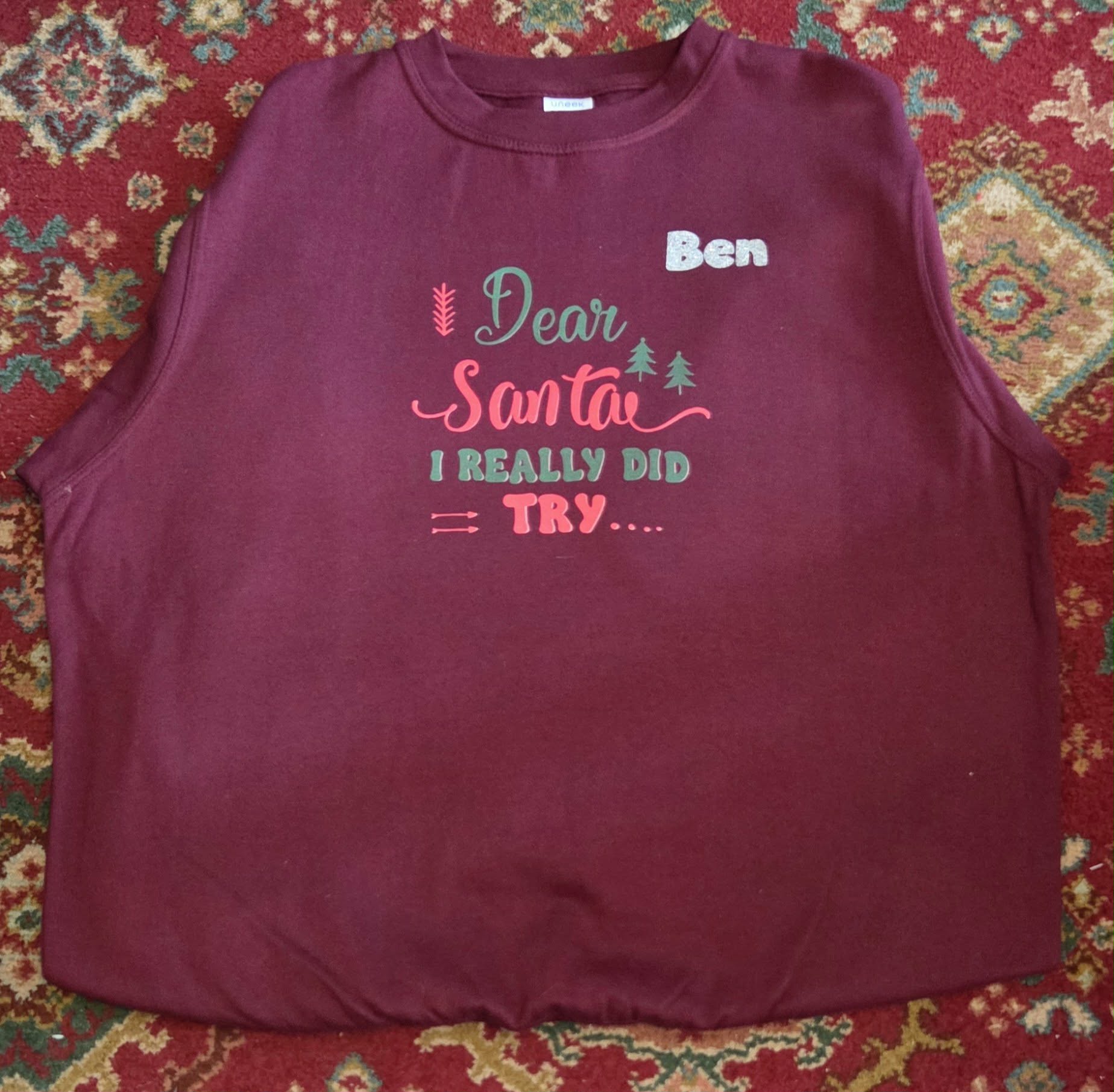 Adults Customisable Christmas Sweatshirts