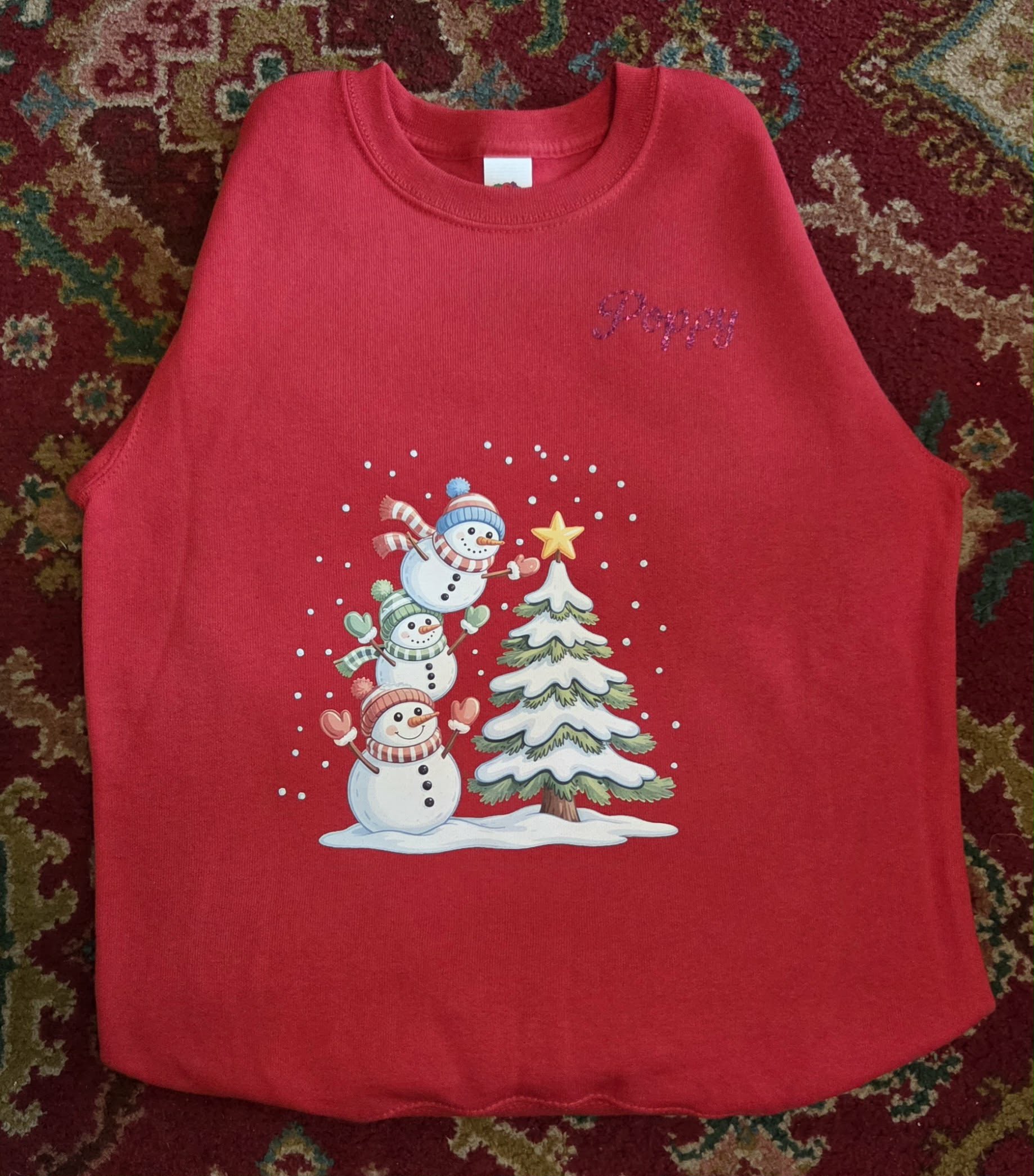 Children's Customisable Christmas Sweatshirt