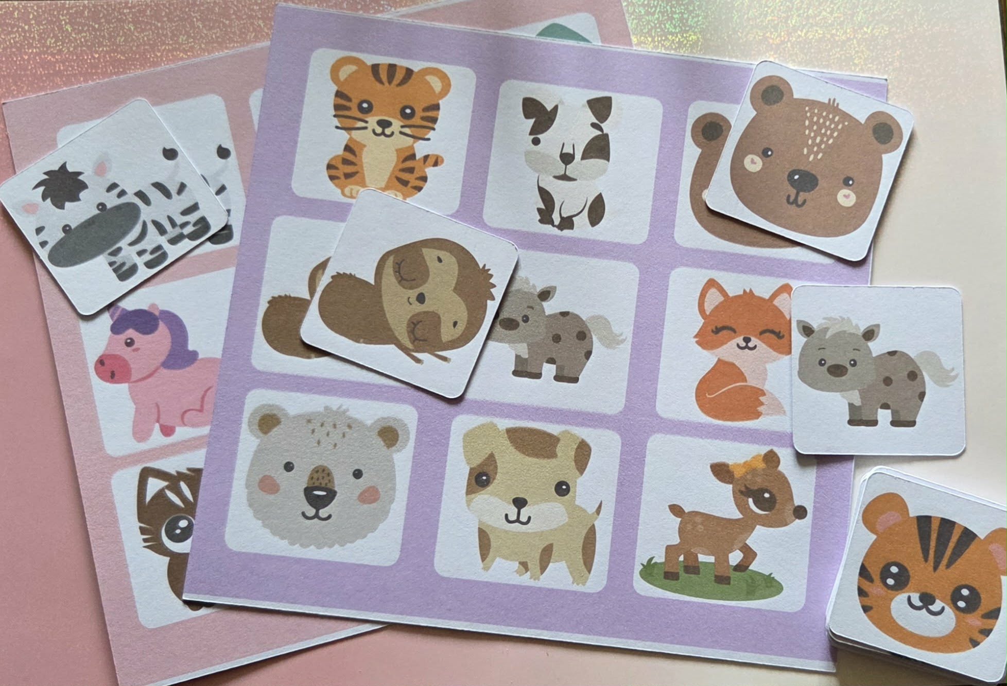 Animal matching game